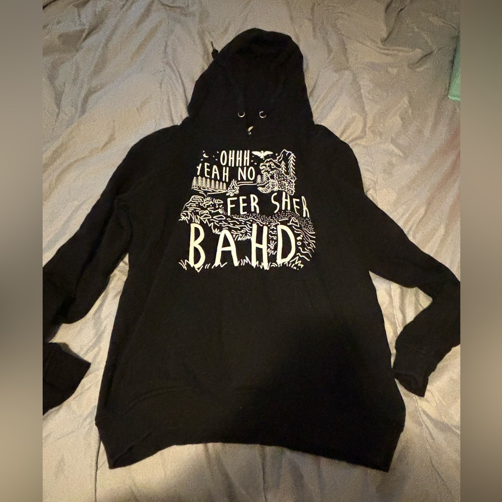 oh ya no fer sure bud hoody M/L